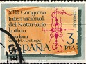 Spain 1975 XII Latin Notary Congress 3 PTA Multicolor Edifil 2283. Subida por Mike-Bell